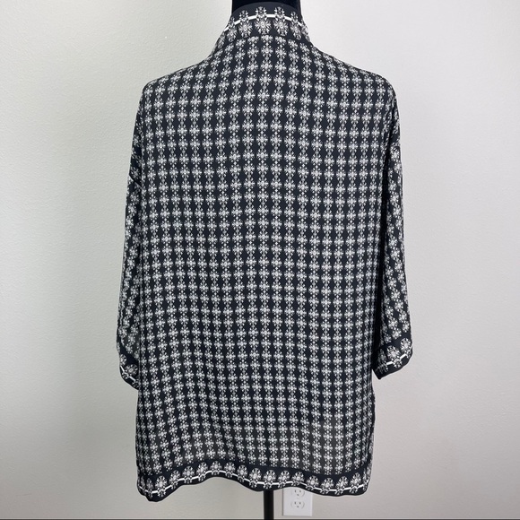 NWOT Max Studio Open Front Kimono Sleeve Jacket M - Picture 6 of 10